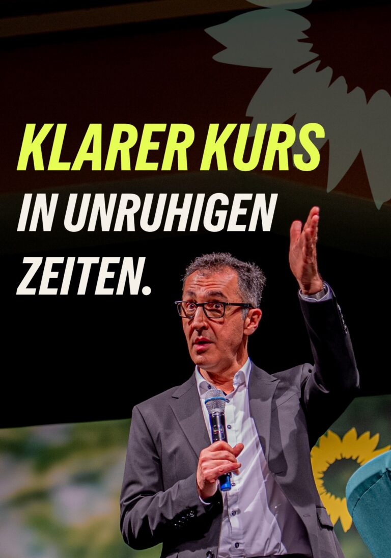 Cem Özdemir mit Thomas Hentschel MdL und Dr. Joachim Heck am 30. Januar 2026 in Baden-Baden